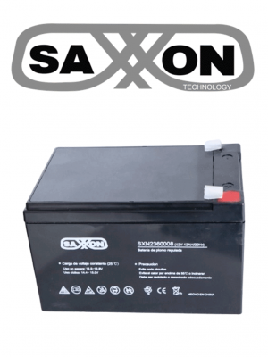 SAXXON CBAT12AH - Bateria de respaldo de 12 volts libre de mantenimiento y facil instalacion / 12 AH/ compatible con CCTV/ Acceso/ Bosch - Image 1