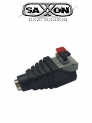 SAXXON PSUBR17H - Bolsa de 10 Adaptadores Hembra Tipo Jack Polarizado de 12 Vcc/ Terminales de Presion/ Facil Instalación/ - Image 1