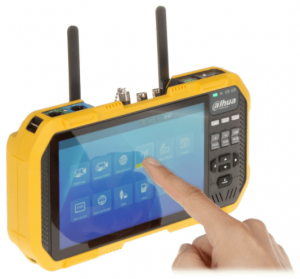 DAHUA PFM907 -Probador de Video IP y HDCVI/ Soporta Compresión de Video H.265 y H.264/ Control PTZ/ Soporta Audio/ Multimetro Integrado/ Probador de Red/ Probador de Señal Wifi/ Soporta Protocolo Onvif/ Salida de 12V 2 Amp para Cámara/ Basado en Linux - Image 2