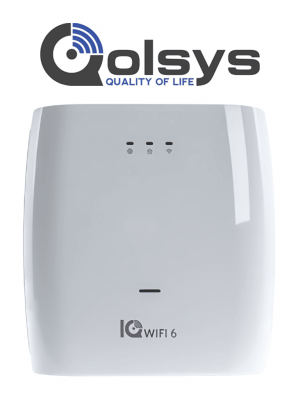 QOLSYS IQ WIFI 6 - Router WiFi compatible con paneles Qolsys IQ4 y Hub, Dual 2.4 GHZ  / 5 GHZ - Image 1