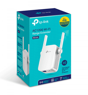 TP-LINK RE305 - Repetidor de señal WiFi, AC1200, 2.4GHz (300Mbps) y 5GHz (867Mbps) , Indicador Inteligente de Señal, Modo punto de acceso, 2 antenas externas, 1 puerto 10/100Mbps Ethernet (RJ45) - Image 2