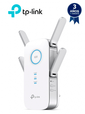 TP-LINK - RE650 / Repetidor de WiFi Doble Banda AC2600 / 4×4 MU-MIMO / Soporta 802.11 b/g/n a 800Mpbs / 802.11ac a 1733Mbps / 1 x RJ45 Gigabit - Image 1