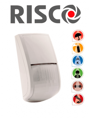 RISCO RK515DTBG3 - BWARE DT AM Sensor De Movimiento Doble Tecnología Cableado por BUS Grado 3 - Image 1