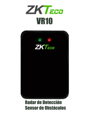 ZKTECO VR10 - Radar de Detección para Control de Acceso Vehicular / Rango de Detección de Vehículos o Personas 0-6m / IP67 / DC 12V / Compatible con Barreras Wejoin y ZKTECO - Image 1