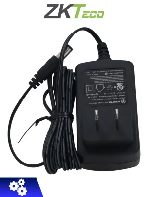 ZKTECO 5V2A - Fuente de Energía 5V 2A, Compatible con Switches Serie ESE y Terminales de Control de Asistencia y Acceso Básico: Serie X62X y MB10VL - Image 1