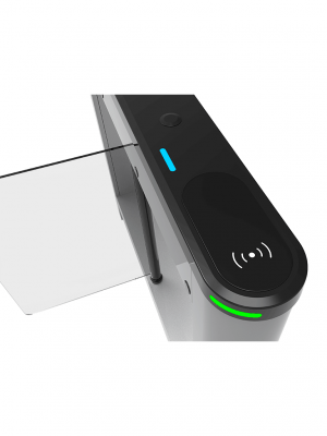 ZKTECO SATURNS1000 - Barrera Peatonal Tipo Swing Bidireccional / Equipada con un motor DC brushless / Hasta 3 millones de ciclos / Acero SPCC laminado en frío / Vidrio templado 2.5D - Image 3