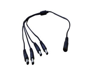 SAXXON PSU1204EPAQ2 - Paquete de Fuente de Poder Regulada de 12 Vcc 4.1 Amperes + Divisor para 4 Camaras/ Color Negro/ Para Usos Multiples: Sistemas de CCTV, Acceso, ETC/ Certificacion UL/ - Image 4