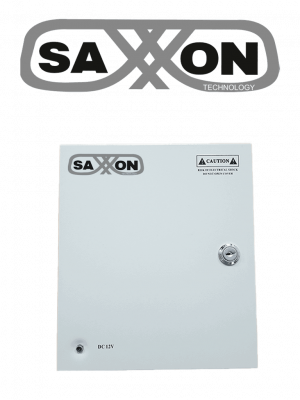SAXXON SX5A6CH - Fuente de Poder Profesional 12 VCD / 6 Canales / 0.6 Amperes por Canal / Protección contra Sobrecargas / Led Indicador de Funcionamiento - Image 1
