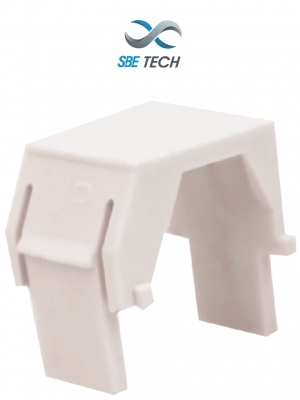 SBE TECH BLANKWT - Inserto para faceplate color blanco (1 pieza), inserto ciego - Image 1