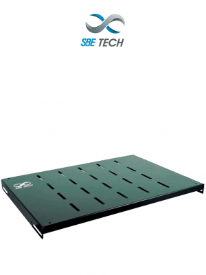 SBETECH SBE-CF1915V - Charola fija ventilada para gabinete de 60 cm de profundidad x 19" (48.26 cm) 1 UR - Image 1