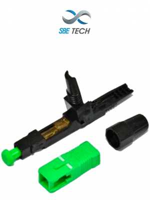 SBETECH SBE-CONPPSCSMAPC - Conector prepulido SC SM para 9µm, APC, 2mm, monomodo - Image 1