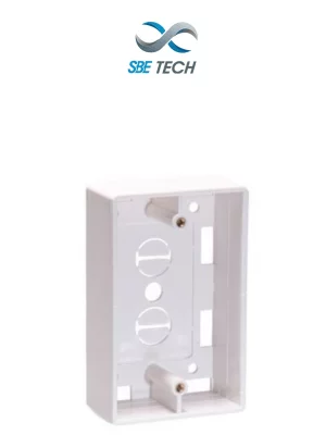 SBETECH SBE-CUNIV2- Caja universal de PVC 2X4 reforzada, con rango de temperatura de trabajo -20ºC hasta +65ºC, facil instalación y limpieza - Image 1