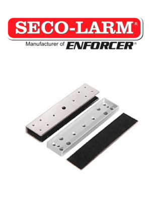 Seco-Larm E941S600UQ- Soporte tipo "U" para puerta de vidrio compatible electroiman Seco Larm de 600 lb - Image 1