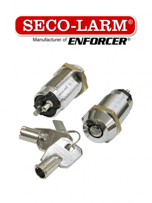 Seco-Larm SS-090-2H1 - Interruptor tubular con llave - Image 1