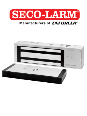 E941SA1K2DPSQ - Cerradura Electromagnética De 1200 Lb / Led De Estado / Sensor De Adherencia / Sensor De Posición De La Puerta / 12/24 VDC / Homologada UL - Image 1