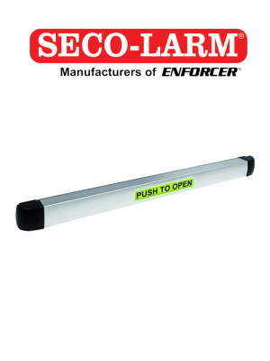 SECO-LARM SD961A36SLQ - Barra Para Salida De Emergencia Con Led / Zumbador 92db / Temporizador (Ajustable De 0.5 A 60 Segundos) - Image 1