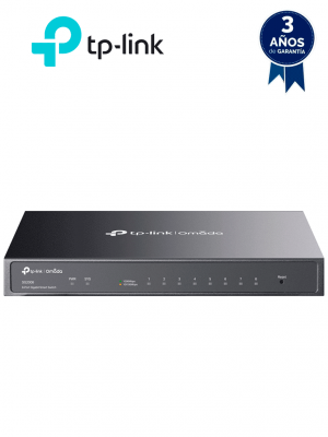TP-LINK SG2008 - Smart Jetstream Switch administrable 8 puertos 10/100/1000 Mbps. - Image 1