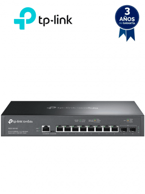 TP-LINK SG3210X-M2 - Switch administable L2 OMADA, con 8 puertos RJ45 de 2.5GbE , 2 puertos SFP+ 10G , Gestión en la nube con OMADA ,  DHCP Snooping, 802.1X, Autenticación Radius , ACL , QoS L2/L3/L4 y IGMP Snooping. - Image 1
