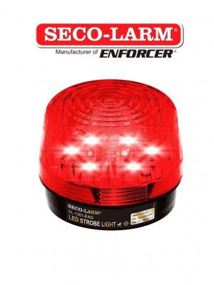 Seco-Larm SL1301EAQR -  Luz Estroboscópica LED Alámbrica, de 9 a 15 VDC, Roja Compatible IHORN / RISCO / DSC / BOSCH - Image 2