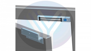 YLI MBK500NZL - Soporte tipo ZL para Cerradura Magnética YM500N y YM500NLED - Image 3
