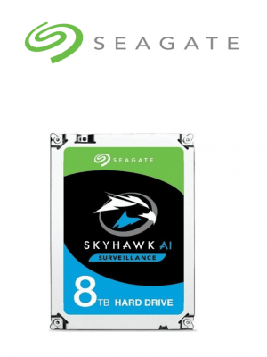 SEAGATE ST8000VE001 - Disco duro de 8 TB SKYHAWK, 7200 RPM, SATA3 6GB/s, 64 MB, recomendado para videovigilancia - Image 1