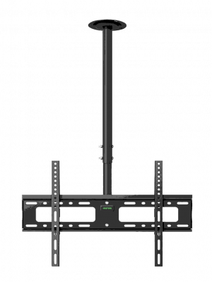 STEREN STV065 - Soporte de Techo para Pantallas y Monitores de 32 a 83 Pulgadas/ 50Kg de Carga/ 4 Puntos para Ajuste de Altura/ Ajuste de Inclinación/ VESA 300/ 400x300/ 500x400/ 600x400/ - Image 1