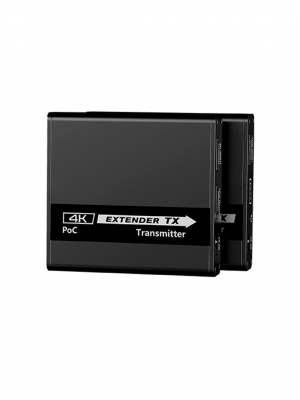 SAXXON LKV223P - Kit extensor de video HDMI/ Resolucion 4K/ 60 Hz/ Hasta 70 metros con Cat6/ 6A/ 7 Cero latencia/ Loop HDMI/ Soporta HDR/ Infra rojo de 2 Vias/ Salida de audio/ Se energiza solo el transmisor - Image 2