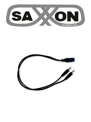 SAXXON SXF52 - Divisor de energía / Tipo pulpo / 1 Conector hembra / 2 Conectores macho / Cable de cobre - Image 1