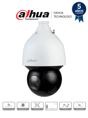 DAHUA SD5A225GB-HNR-SL - Cámara IP PTZ de 2 Megapíxeles Anticorrosión/ 25x de Zoom Óptico/ IR de 150 Mts/ Antivandálica/ H.265+/ Auto Tracking/ PoE+/ 60 FPS/ Función anti-niebla / WDR Real de 120 dB/ Detección de Rostros/ IP67/ - Image 1