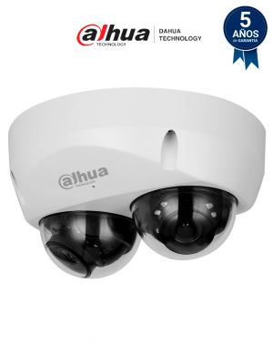 DAHUA IPC-HDBW5441F-AS-E2 Cámara IP Domo de 4 MP con lente de 2.8mm y ángulo de 95°, ideal para multivisión. Ofrece IR de 30m, tecnología WizMind, detección facial, protección perimetral, Starlight, PoE, WDR, H.265+, IP67, IK10, micrófono y E/S de alarma. - Image 1