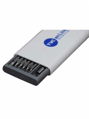 YUMBE - Set de Desarmador con 24 Puntas Intercambiables/ Mango Adaptador/ Medidas 16.6 x 6.7 cm/ - Image 7