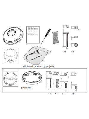 VIVOTEK FE9391-EV-V2-M12 - Camara IP panoramica fisheye 360º para exterior, 12 Megapixeles, Conector PoE M12, Iluminadores IR 5 Mts, Microfono Integrado, IA Deep Learning VCA, IP67, IK10, NEMA4x, EN50155 - Image 2