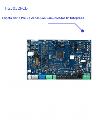 DSC PRO-RF-IP - Paquete Pro 32 zonas con comunicador IP integrado/ Panel HS3032/ Teclado con transceptor HS2LCDRFPRO / Fuente HS65WPSNA / Sensor Movimiento PGP9914 / 2 Sensores Magnéticos PG9303  y Gabinete - Image 2