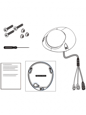 VIVOTEK MD9560-H-V2 (2.8 mm) - Camara IP domo Exterior 2 Megapixeles, Lente fijo 2.8mm, Iluminadores IR 20 Mts, Microfono integrado, 1 x puerto PoE M12, 1xDI/1xDO, IP67, IK10, NEMA4x, ONVIF, Certificacion de Transporte - Image 2