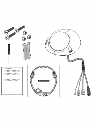VIVOTEK MD9582-H (DMS) - Camara IP domo exterior 5 Megapixeles, lente fijo 2.8mm, Iluminadores IR 2 Mts, Microfono integrado, Analitica de Deteccion de Comportamiento de Conductor, IP67, IK10, NEMA4X - Image 2