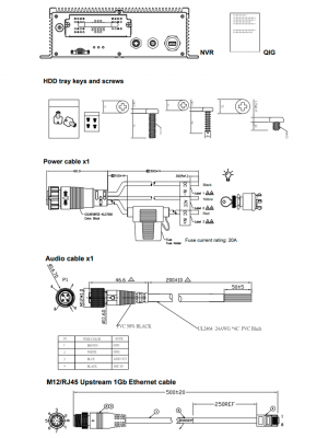 VIVOTEK NV9421P - NVR móvil 16 canales, 2 Bahias SSD 2.5", 16 puertos PoE M12, 1 puerto GE, 1 puerto HDMI, 1 puerto VGA, G-Sensor, GPS, 8xDI/4xDO, Salida de audio, EN50155:2021, MIL-STD-810G, ONVIF, WiFi (opcional), LTE (opcional) - Image 2