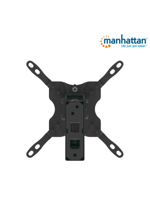 MANHATTAN 461405 - Soporte para Pantallas de 13 a 42 Pulgadas/ 20 Kg de Carga/ Brazo Articulado Doble/ Distancia a la Pared de Hasta 27.3 cm/ Acero Solido/ Ajuste de Inclinación y Angulo/ VESA 75/ 100/ 200x100/ 200/ - Image 4