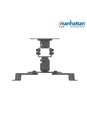 MANHATTAN 461184 - Soporte de Techo para Proyector/ 13.5 Kg de Carga/ Movimiento Articulado/ Brazos Ajustables para Diferentes Tamaños de Proyector/ - Image 3