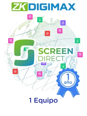 DIGIMAX SDSTARTER1Y - Suscripción Anual Plataforma de Gestión de Contenido para Señalización Digital /  Para 1 pantalla - Image 1