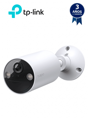 TP-LINK TAPO C410 Cámara de Seguridad Inteligente Exterior 3MP-2K, Soporta Micro SD 512 GB, Visión nocturna a color, Identifica personas, IP65. Soporta Tapo Care (Nube) Bateria con funcionamiento de 180 días. ( Compatible Celda TPL0150028 / TAPO A201) - Image 1