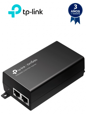 TP-LINK TL-POE260S - Inyector POE 2.5GbE , IEEE802.3af/at, suministra hasta 30 W. - Image 1