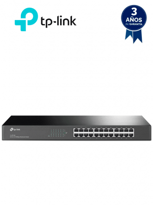 TP-LINK TL-SF1024 - Switch no administrable de 24 puertos 10/100 Mbps para montaje en rack - Image 1