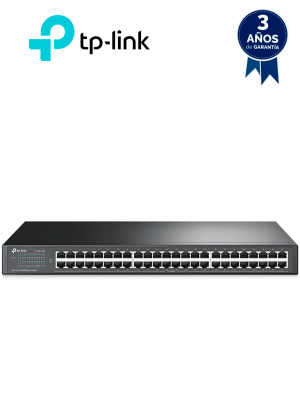 TP-LINK TL-SF1048 - Switch no administrable de 48 puertos 10/100 Mbps para montaje en rack - Image 1