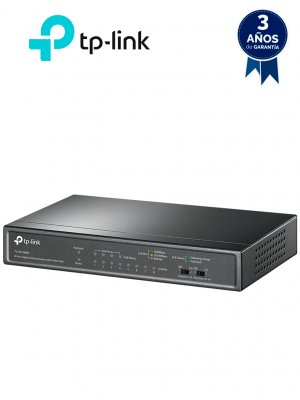 TP-LINK TL-SG1008P - Switch Gigabit PoE+ no administrable de 8 puertos 10/100/1000 Mbps, solo 4 puertos PoE, ideal para escritorio - Image 1