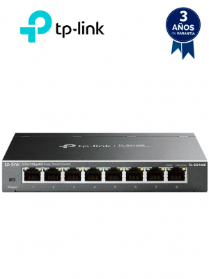 TP-LINK - TL-SG108E - Switch Easy Smart de 8 puertos Gigabit - Image 1