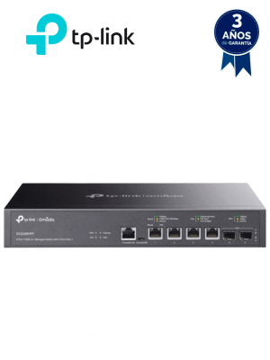 TP-LINK - TL-SX3206HPP / Switch administrable JetStream / 6 puertos 10GE L2+ / 4 puertos PoE++ / 200 W POE TOTAL - Image 1