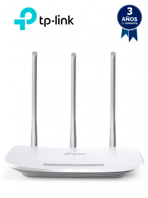 TP-LINK TL-WR845N - Router inalámbrico con velocidad de hasta 300Mbps, WiFi 4 802.11n/b/g en 2.4 GHz, 3 antenas y 4 modos: Router, Extensor de Rango, Punto de Acceso y WISP, 1 puerto WAN FE y 4 puertos LAN FE. - Image 1