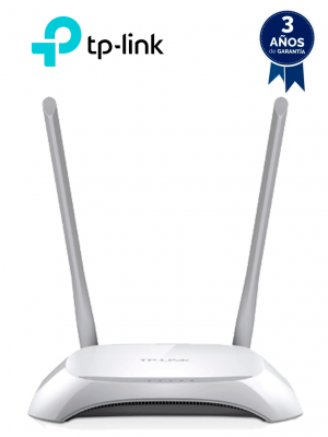 TP-LINK TL-WR850N - Ruteador Inalambrico/ Velocidad de Hasta 300Mbps/ WiFi 4 802.11n & b & g 2.4 GHz/ 2 Antenas Fijas Para WiFi/ 1 Puerto WAN FE para Conexion a Internet/, 4 puertos LAN FE/ Ideal para Servicios WISP & Casa & Pequeños Negocios - Image 1