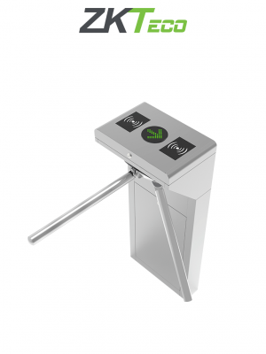 ZKTECO TS1000PLUS - Torniquete Bidireccional / Acero SUS304 / 110V / 25 a 30 x Min / Carril 50 cm / Exterior Protegido / 1 millón de Ciclos / No cuenta con Lectores y Panel / Compatible Rostro, Palma, Huella, Tarjeta, QR - Image 1