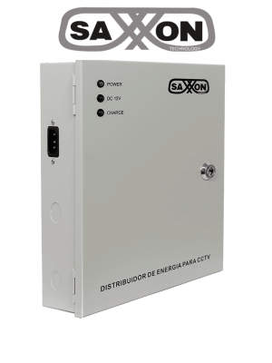SAXXON PSU1210D9B - Fuente de Poder de 12 vcd/ 10 Amperes/ Para 9 Camaras/ Compatible con Bateria de Respaldo/ 1.1 Amper por Canal/ Protección contra Sobrecargas/ Certificación UL/ - Image 5